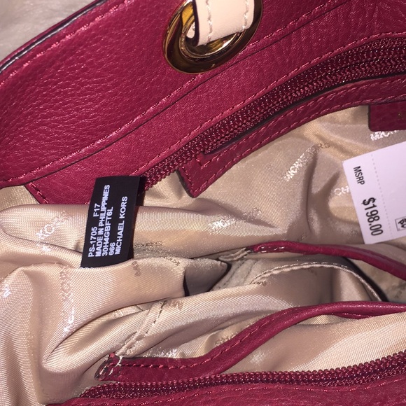 🎉LAST-1👜Michael Kors leather Bedford tote purse - Picture 7 of 8